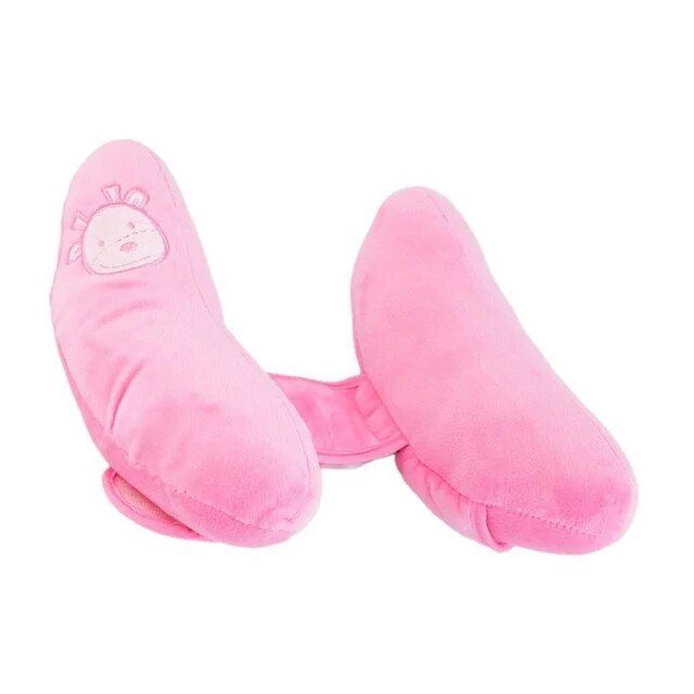 soft baby headrest and neck support pillow, view 2 - MRSLM