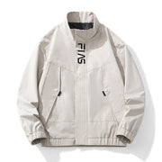 stand collar retro jacket, view 3 - MRSLM