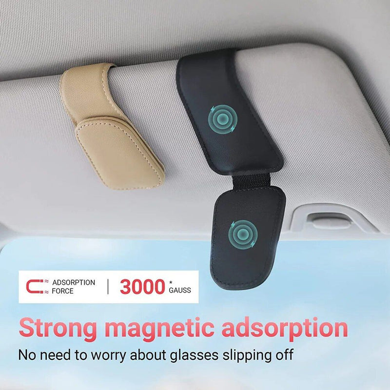 car visor sunglasses case and clip, view 13 - MRSLM
