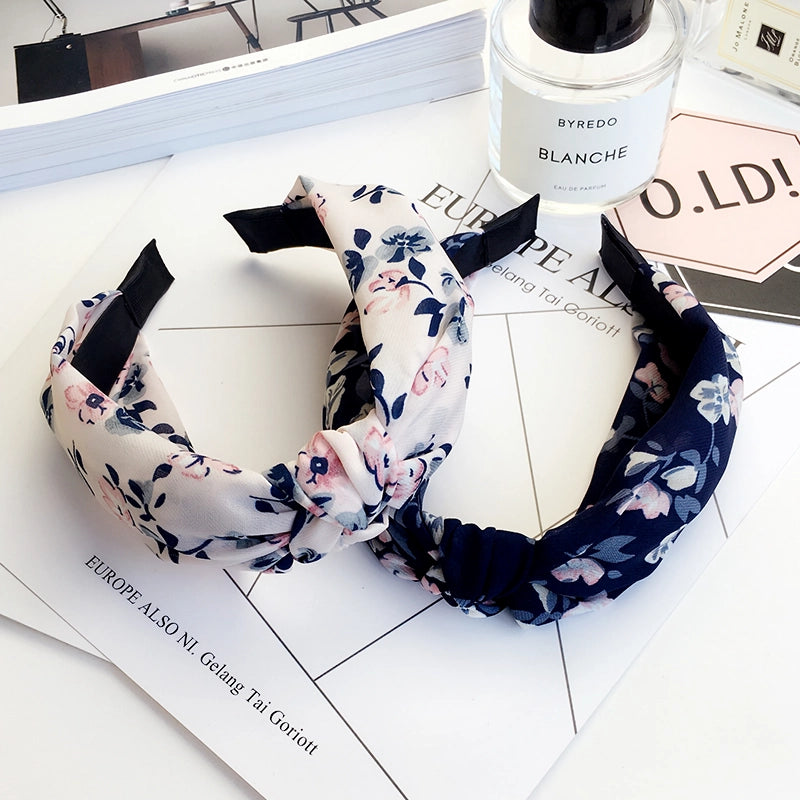 wide-side fabric hair hoop headband - MRSLM