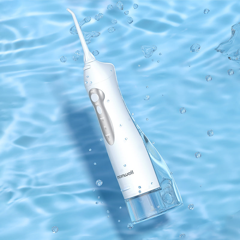 rechargeable water flosser with 4 nozzles - MRSLM