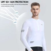 men's long sleeve cycling jersey, view 4 - MRSLM