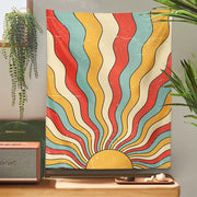 retro sunshine tapestry, view 6 - MRSLM
