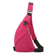 men's nylon chest bag, view 7 - MRSLM