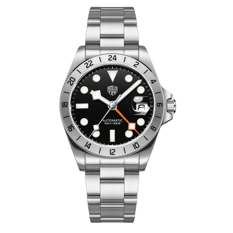 Luxury Automatic GMT Mechanical Watch for Men