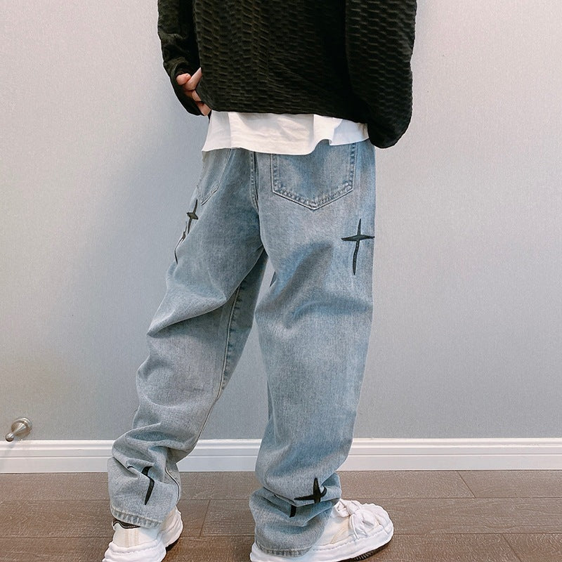 men's nine point cropped jeans, view 5 - MRSLM