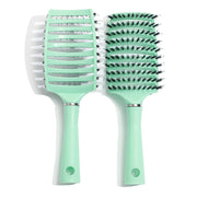 curly hair detangling brush, view 3 - MRSLM
