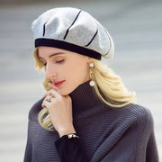 women's chic autumn beret, view 7 - MRSLM