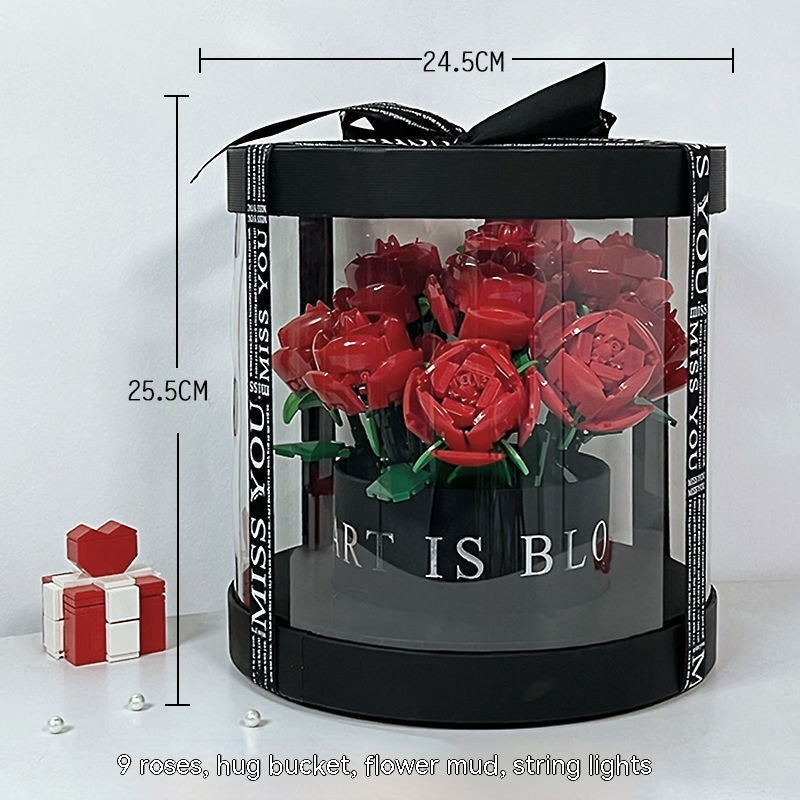 building blocks rose bouquet, view 11 - MRSLM