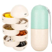 portable weekly pill organizer - MRSLM