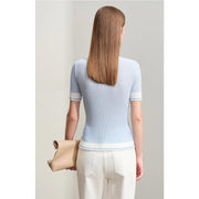 jacquard knit top, view 9 - MRSLM