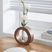 Solid wood mini glass vase, view 7 - MRSLM