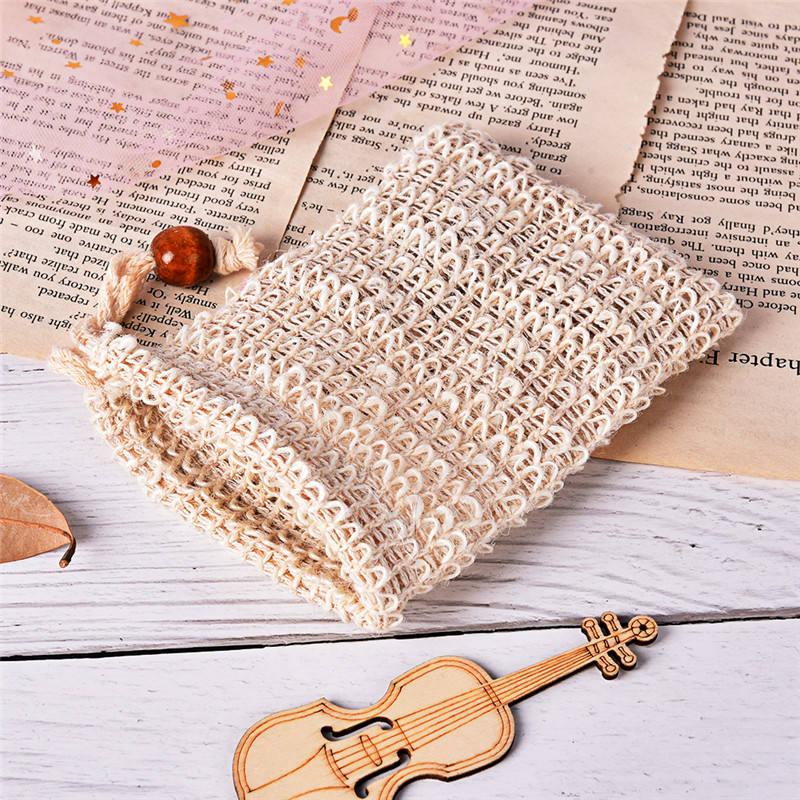 sisal soap saver pouch - MRSLM
