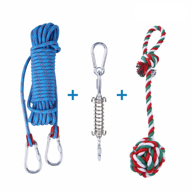 Bungee dog tug toy, view 3 - MRSLM