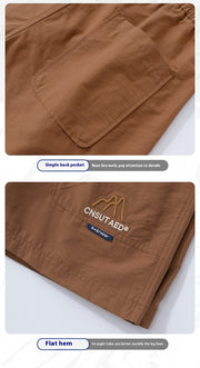 men's loose nylon fifth pants, view 6 - MRSLM