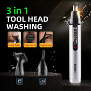 electric nose hair trimmer, view 3 - MRSLM