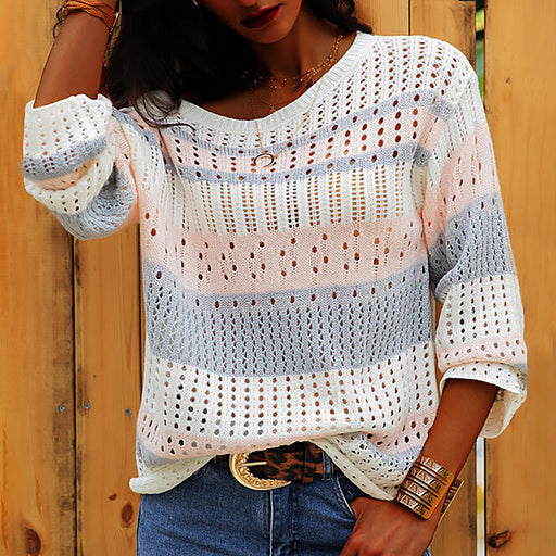 women loose casual sweater - MRSLM