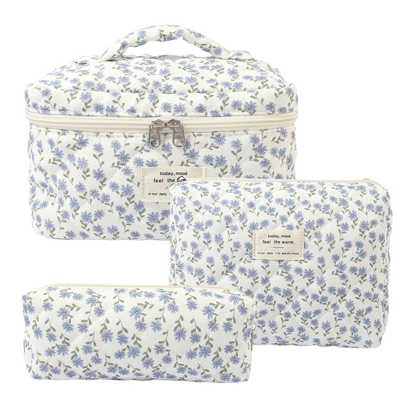 floral home storage cosmetic bag, view 13 - MRSLM
