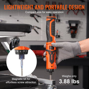 cordless electric screwdriver set, view 5 - MRSLM