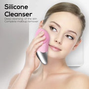 electric silicone face cleansing brush, view 5 - MRSLM
