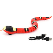 usb rechargeable smart snake toy, view 2 - MRSLM