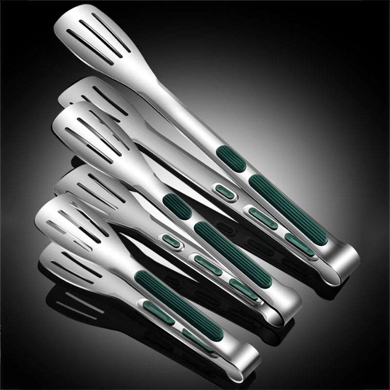 stainless steel BBQ tongs, view 9 - MRSLM