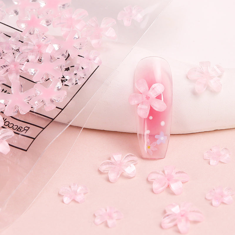 flower 3D nail art charms, view 4 - MRSLM