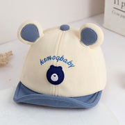 cute bear-ear baby hat, view 2 - MRSLM