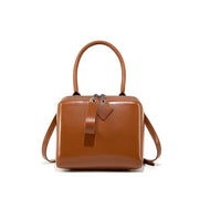 mini genuine leather crossbody bag, view 2 - MRSLM