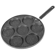 seven-hole non-stick frying pan, view 6 - MRSLM