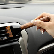 wood handle car interior cleaning brush - MRSLM