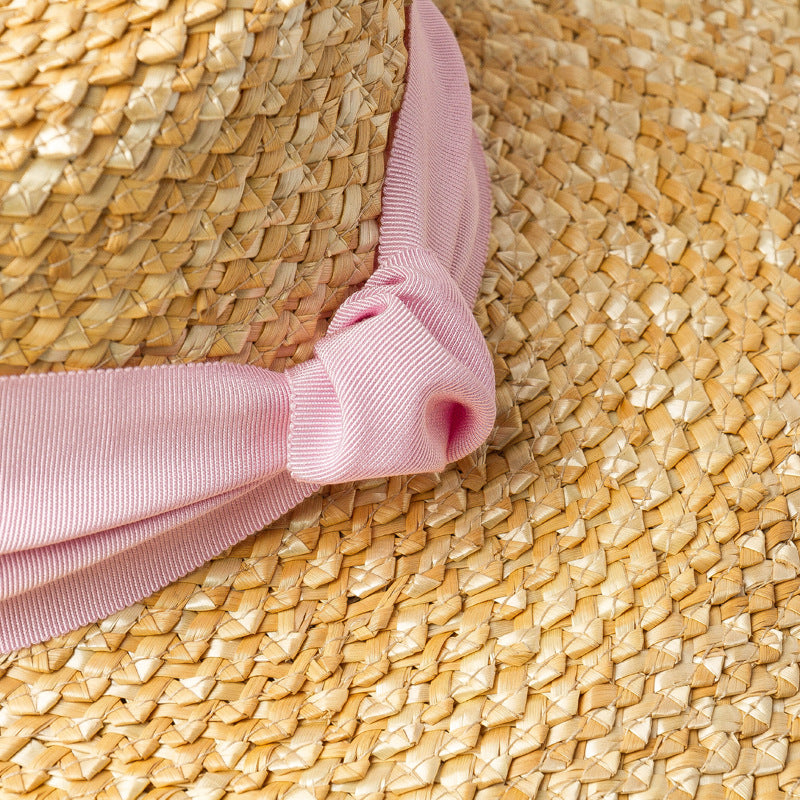 braided straw hat, view 7 - MRSLM