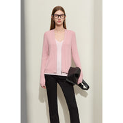 v-neck contrast color knitwear, view 2 - MRSLM