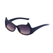 oversized cat eye sunglasses, view 2 - MRSLM