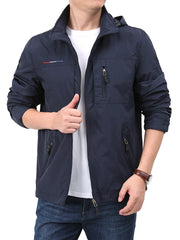 men's nylon shell jacket, view 5 - MRSLM