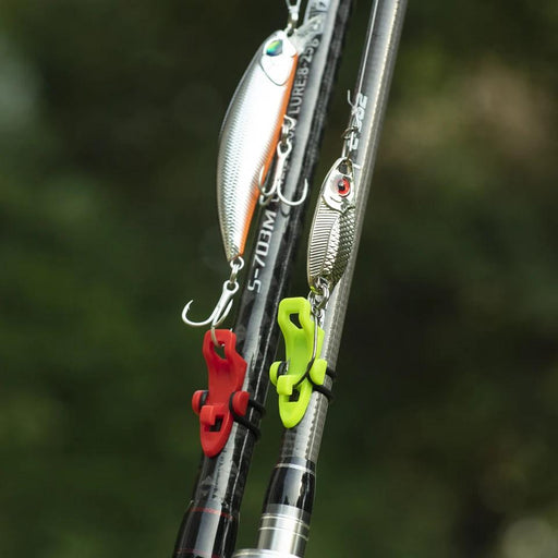 fishing rod hook keeper and lure holder - MRSLM