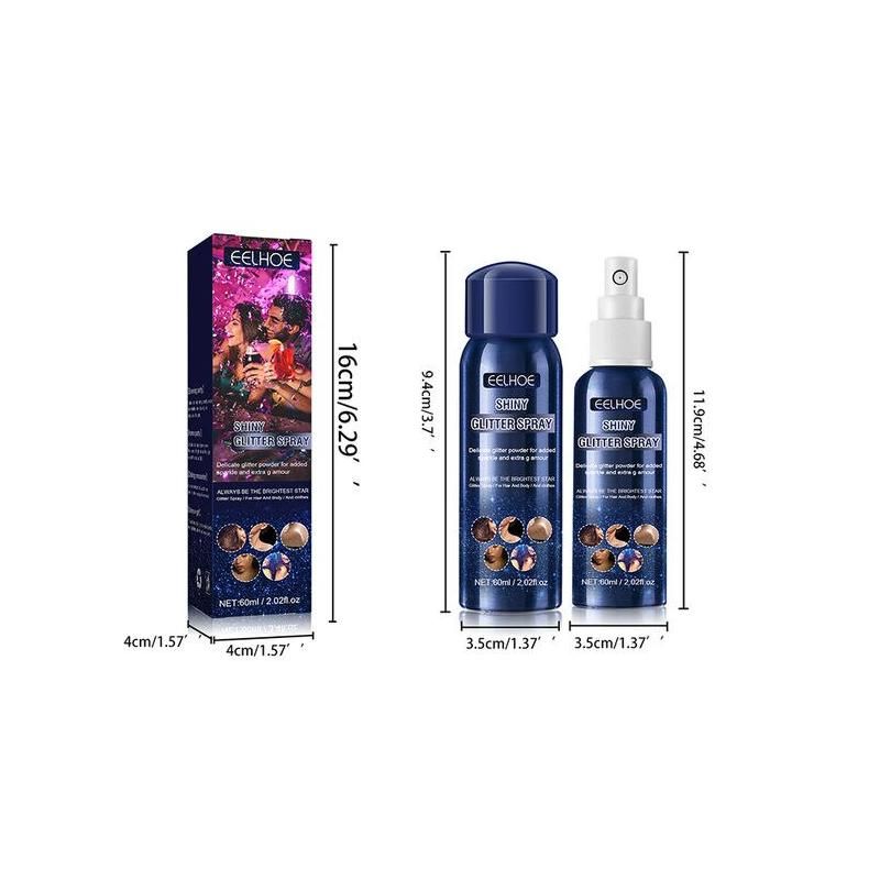shiny glitter spray, view 7 - MRSLM