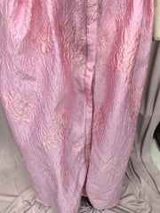 pink a-line long dress, view 5 - MRSLM