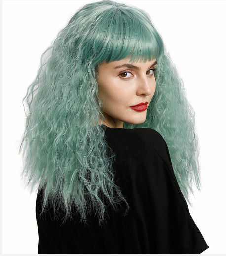 Long curly cosplay wig, view 8 - MRSLM