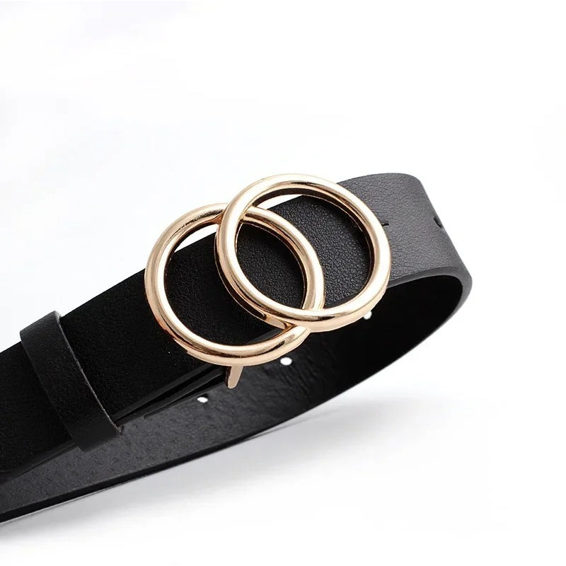 minimalist alloy buckle belt, view 8 - MRSLM