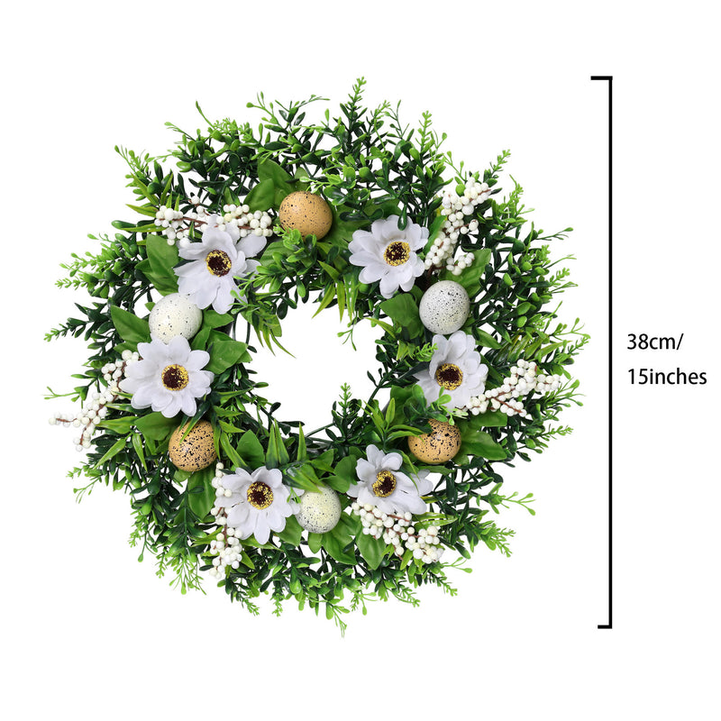 Easter door garland, view 6 - MRSLM