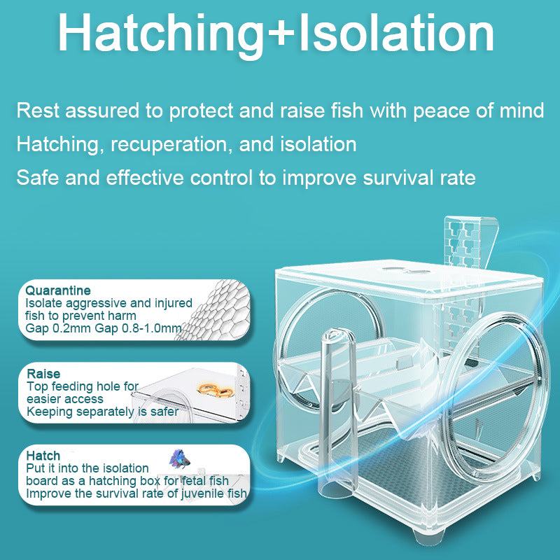fish tank isolation hatchery, view 3 - MRSLM