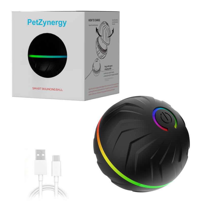 gravity bouncing ball dog toy, view 8 - MRSLM