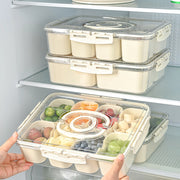 8-compartment portable serving tray, view 7 - MRSLM
