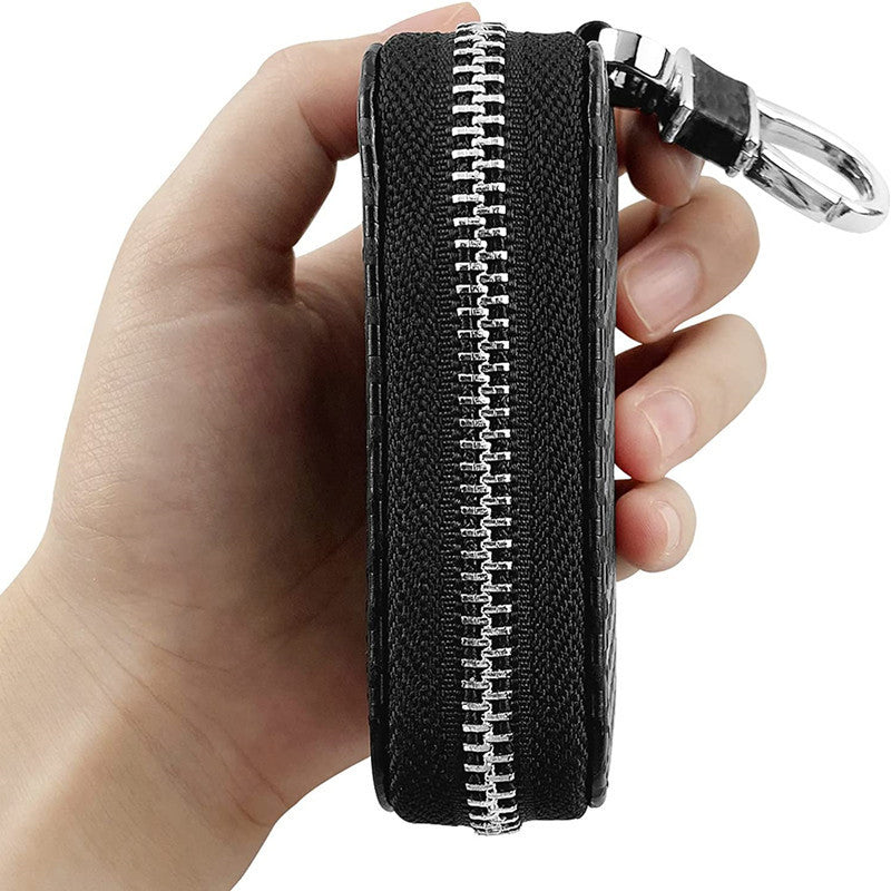 carbon fiber car key case, view 4 - MRSLM