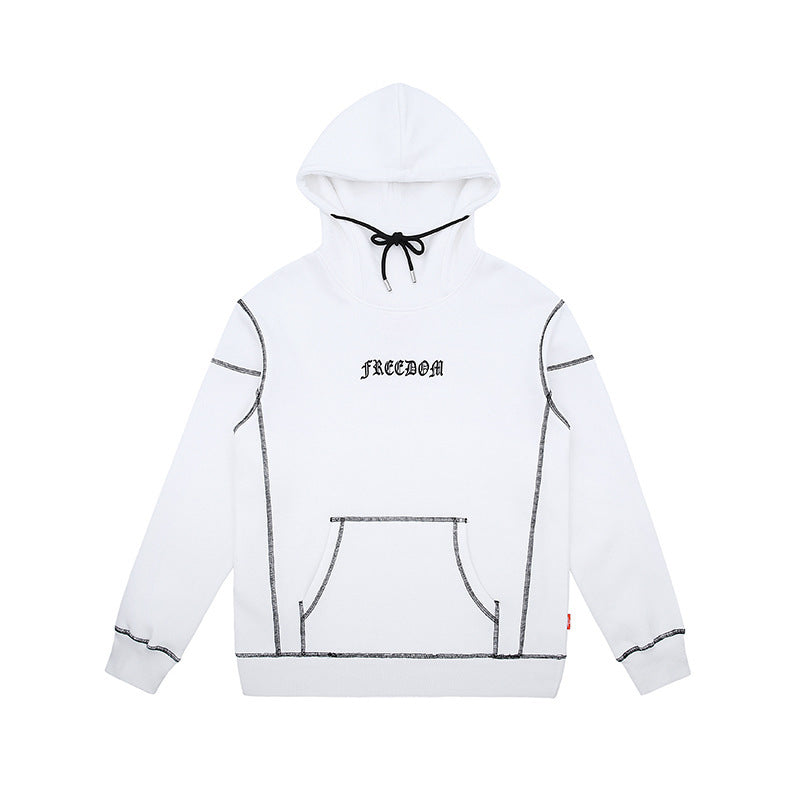 men's loose hooded sweater, view 7 - MRSLM