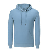 hooded cotton zipper pullover, view 5 - MRSLM