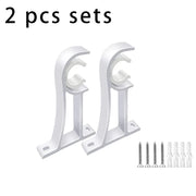 aluminum curtain rod brackets, view 4 - MRSLM