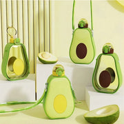 avocado kids water bottle with straw, view 6 - MRSLM