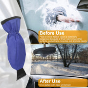 Ice scraper mitt with fleece-lined waterproof glove, view 5 - MRSLM